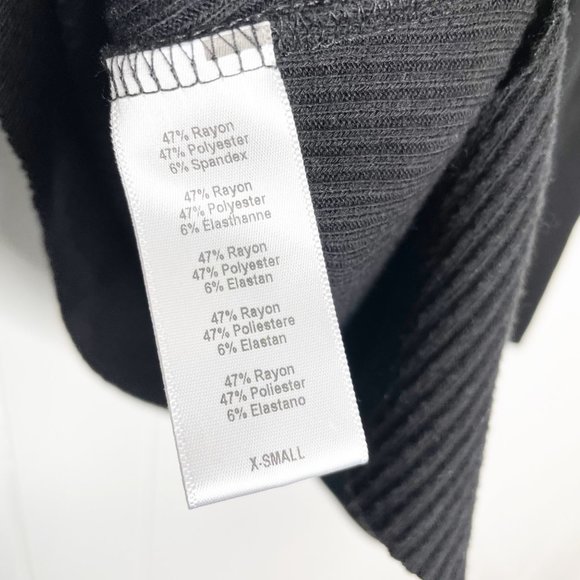 Project Social T x Urban Outfitters V Cut Out Ribbed Sweater Size XS - Picture 7 of 8